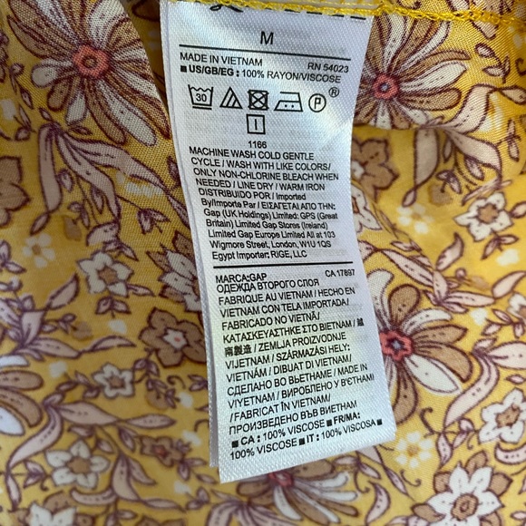 gap | floral tank top - Picture 4 of 4